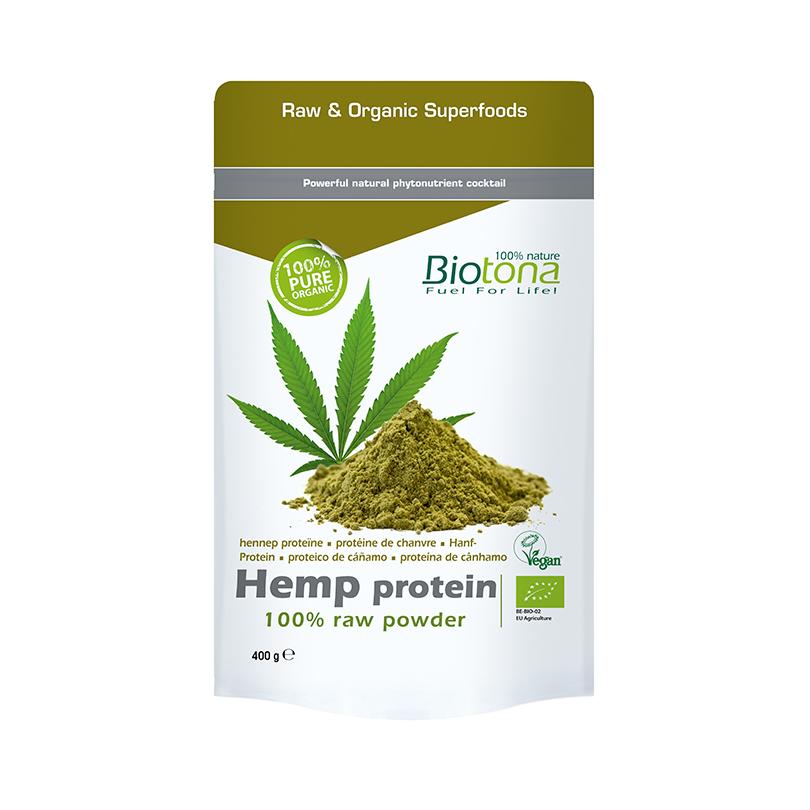 Cáñamo proteína en polvo BIO Biotona, 300 g