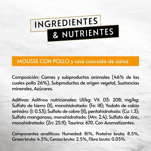 Pack 6 x GOURMET REVELATIONS Mousse Pollo (4x57g)