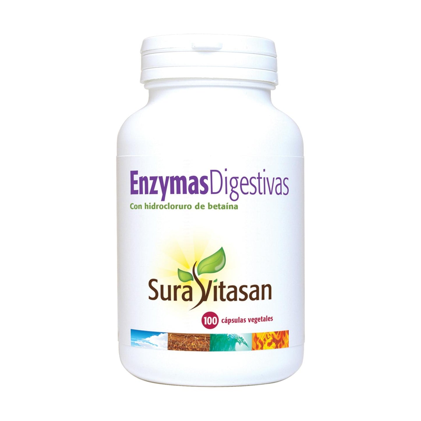 Pack 2x Enzimas digestivas Sura Vitasan, 100 cápsulas
