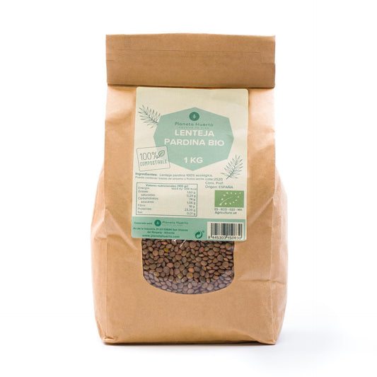 Lenteja Pardina ECO Planeta Huerto 1kg