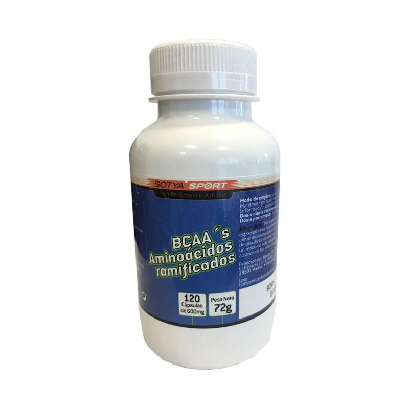 Bcaa'S (Aminoa.Ramificados) Sotya 120 Capsulas De 600Mg