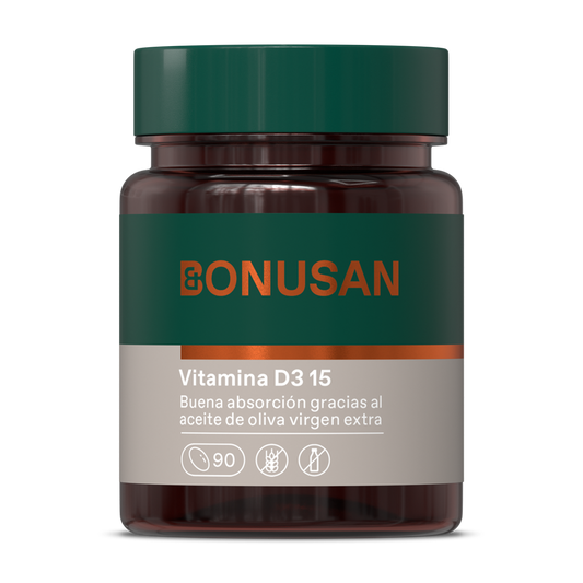 Vitamina D3 15 Mcg X 90 Caps Bonusan