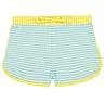 Bañador short de rayitas protector contra rayos UV