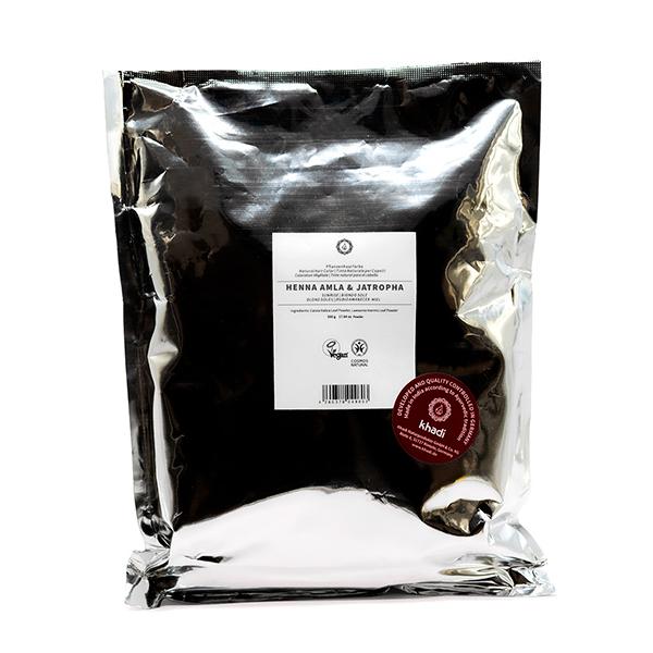 Henna natural Amla y Jatropha Khadi