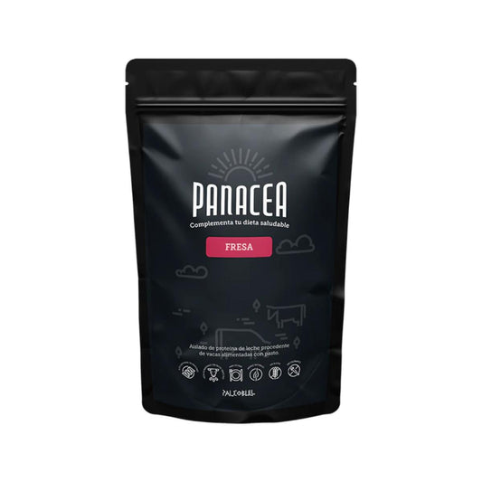 Panacea aislado de proteína de suero sabor fresa Paleobull