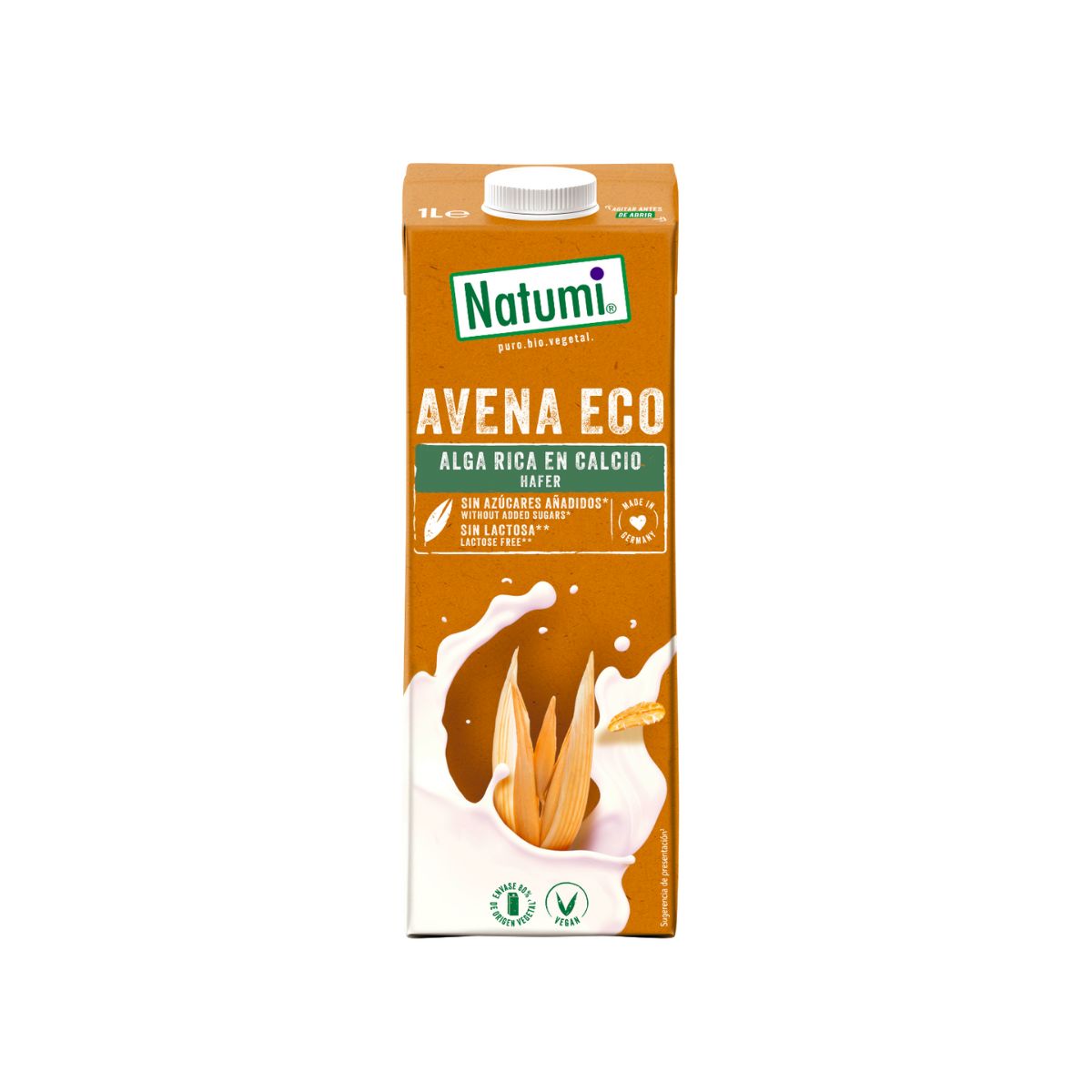Pack 6 uds  x Bebida Avena Alga BIO Natumi 1 L