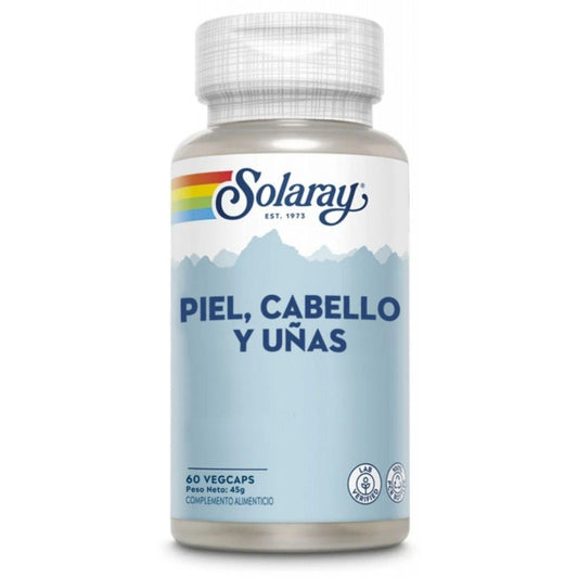 PIEL CABELLO UÑAS 60 Cápsulas Solaray
