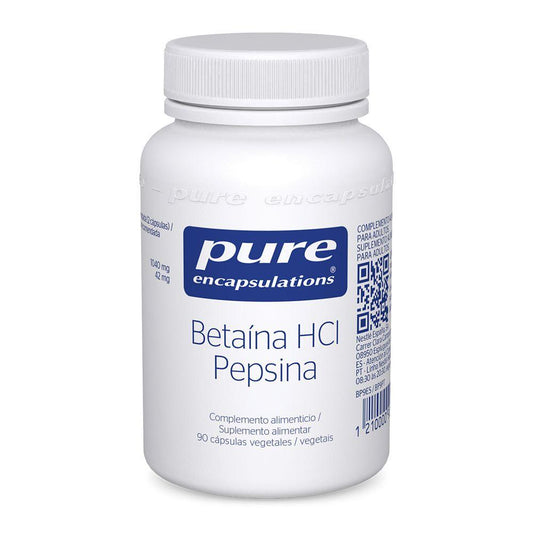 Betaina HCl 90cap Pure Encapsulations