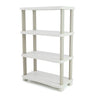 Estantería 90 cm con 4 estantes Space Saver Plastiken Beige