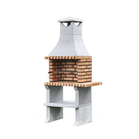 Barbacoa Nápoles XL con mini bancada Movelar