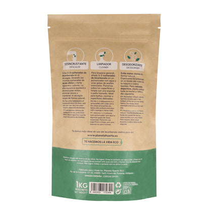 Pack 6xBicarbonato sódico Planeta Huerto 1 Kg