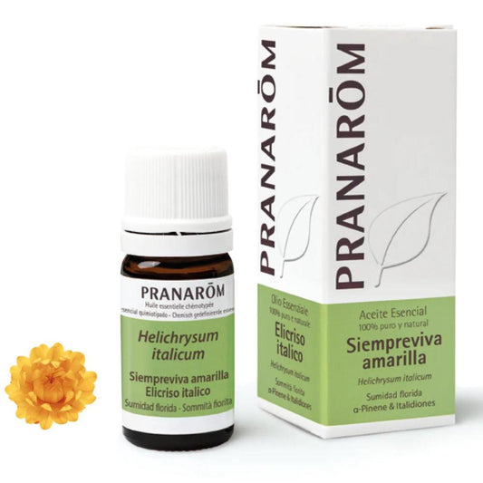 Aceite esencial siempreviva amarilla, Pranarôm 5 ml
