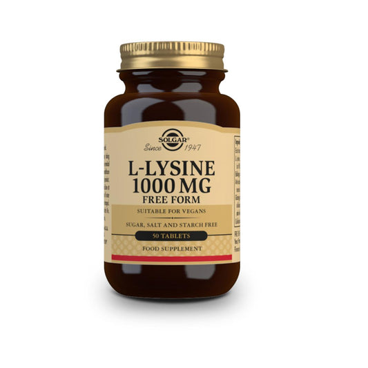 L-Lisina, comprimidos de 1000mg