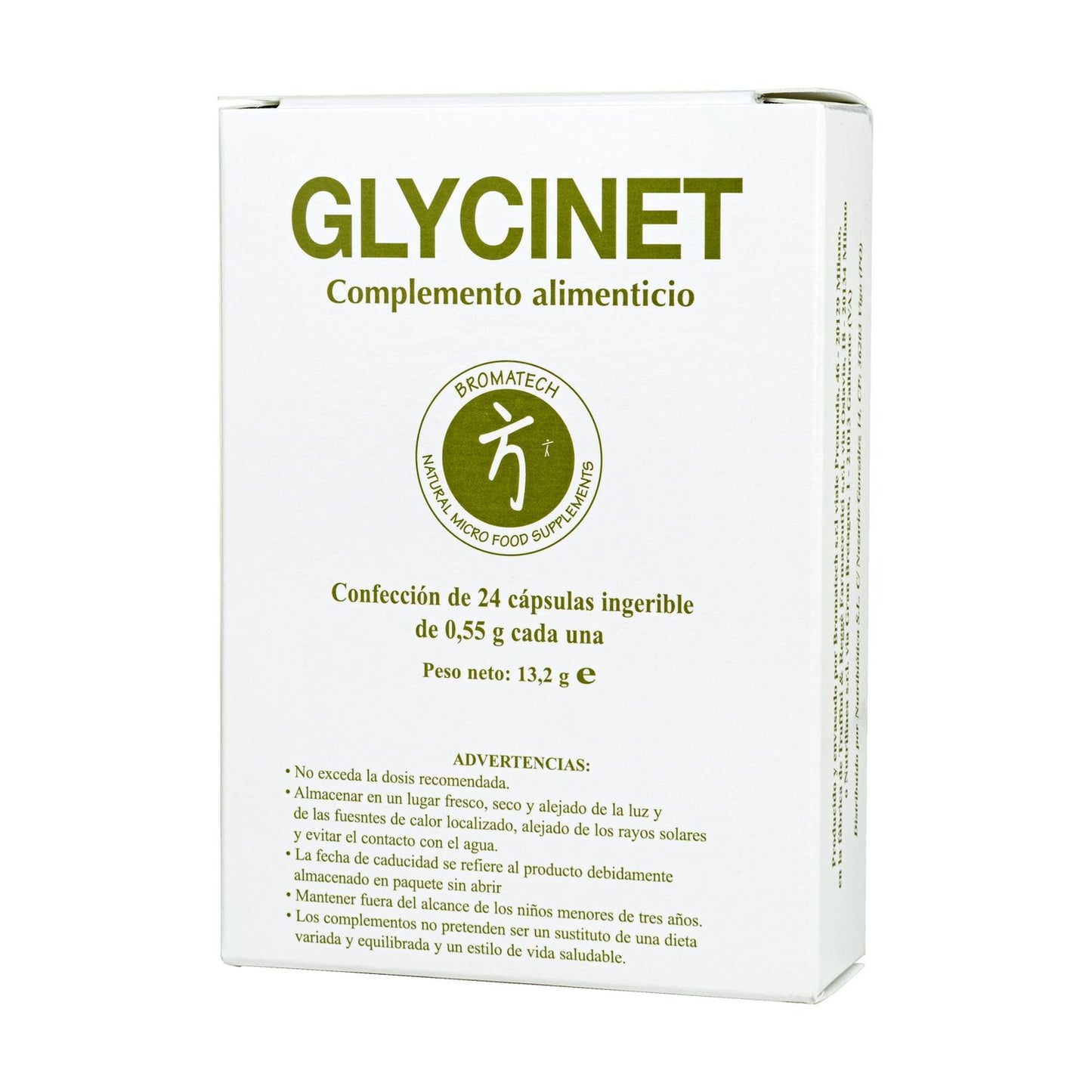 Glycinet Bromatech 24 cápsulas