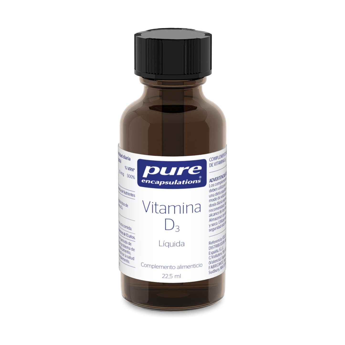 Vitamina D3 22,5ml Pure Encapsulations