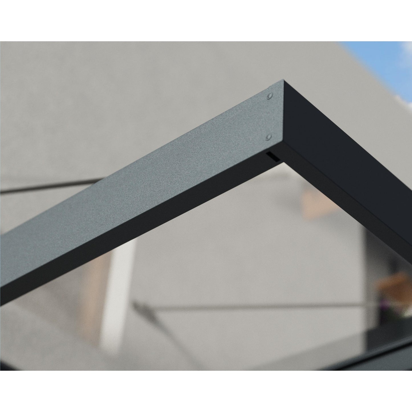 Marquesina para puerta Sophia XL 140x286 cm transparente Canopia