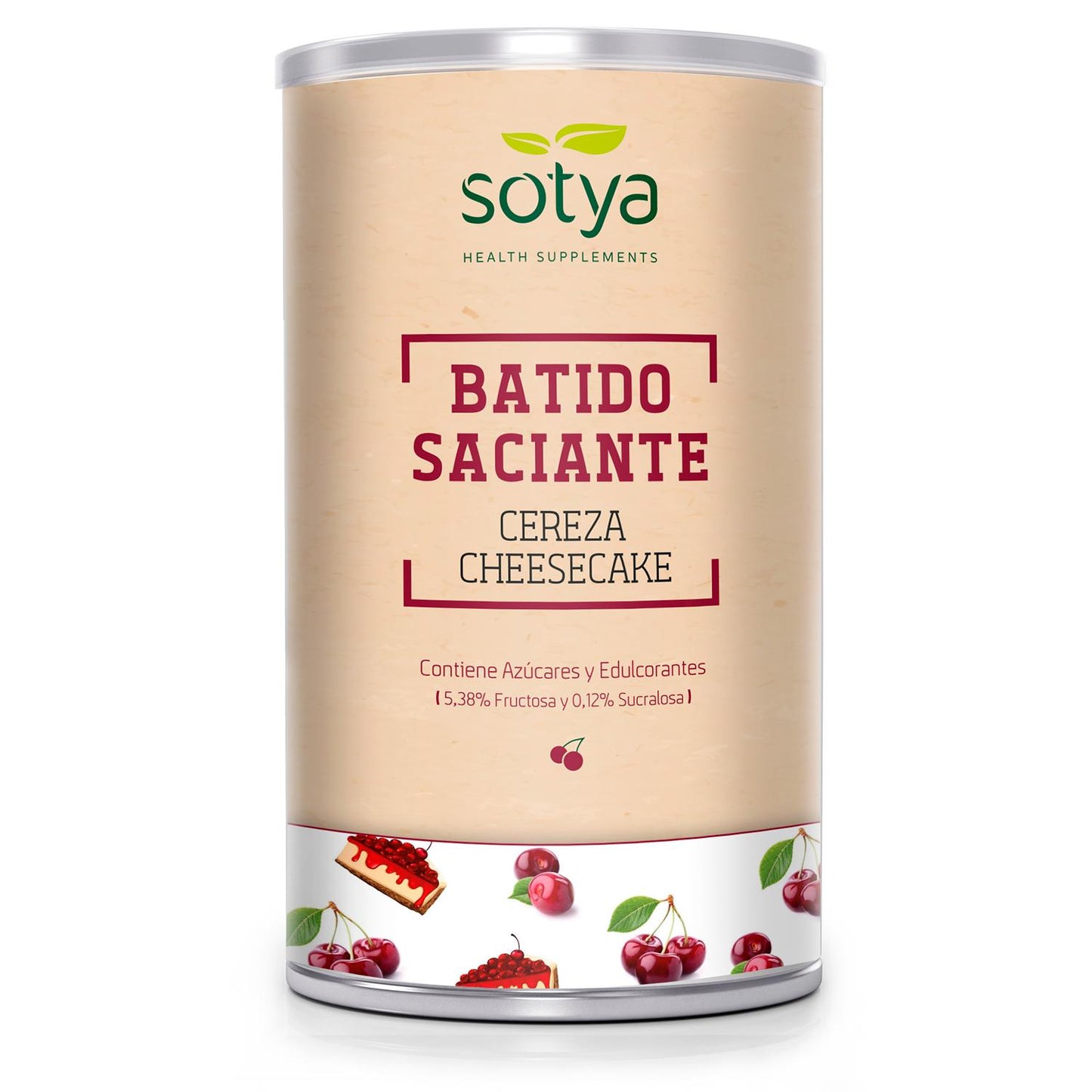 SOTYA Batido saciante sabor cereza cheesecake 550 gr