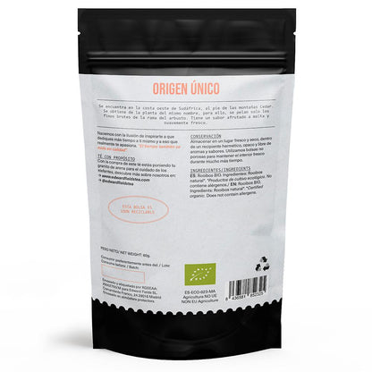 Infusión Rooibos ecológico a granel Edward Fields 60 g