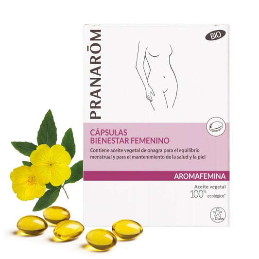 Cápsulas bienestar femenino BIO Pranarôm 30 cápsulas