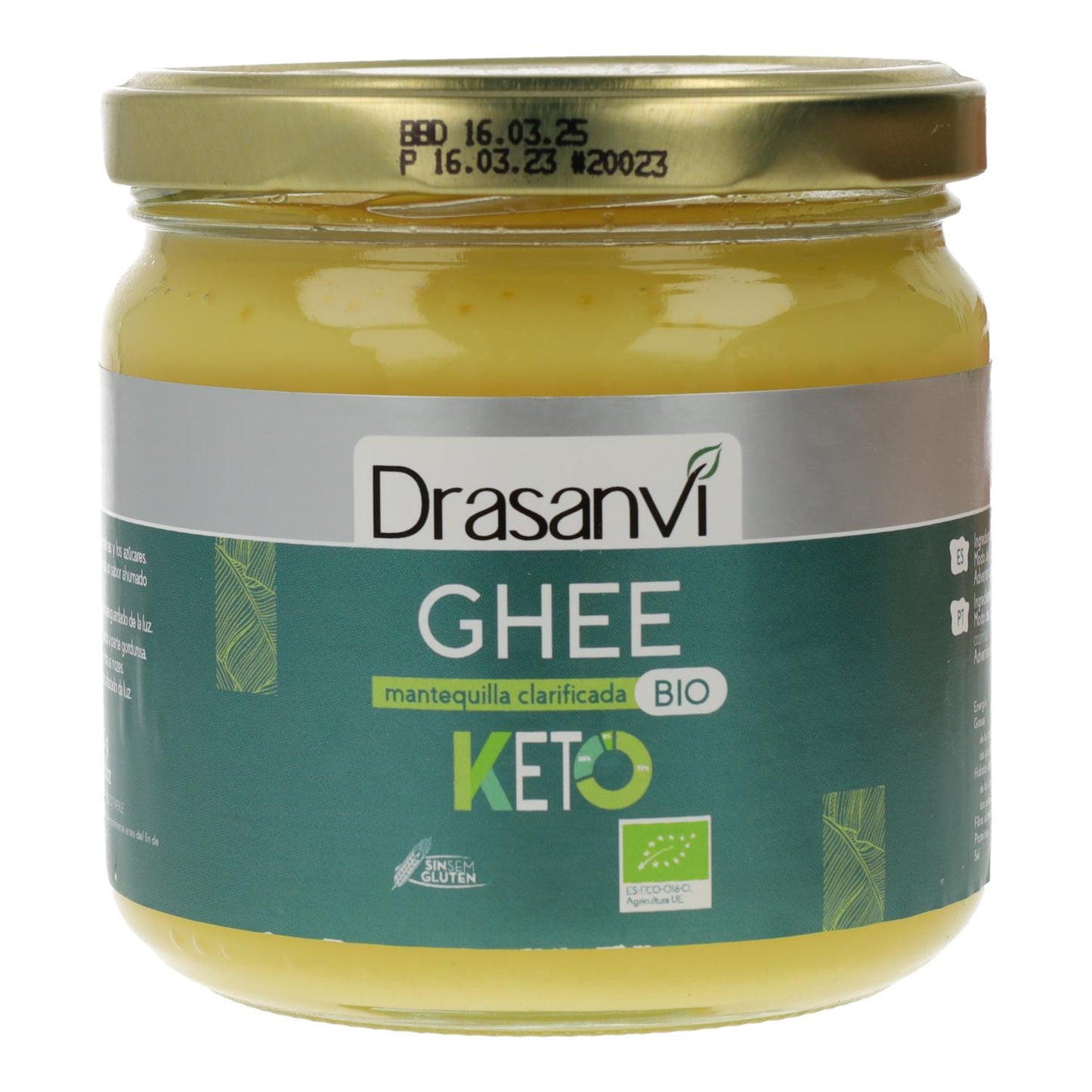 Mantequilla Ghee Bio keto Drasanvi 300 g
