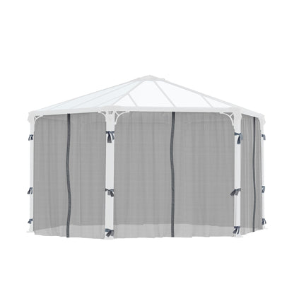 Set Mosquiteras para Cenador Gazebo Roma / Monaco