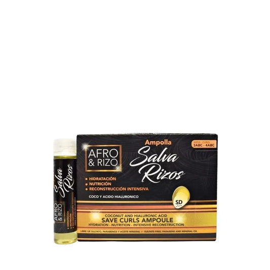 Afro And Rizo Ampolla 30ml (1 Unidad)