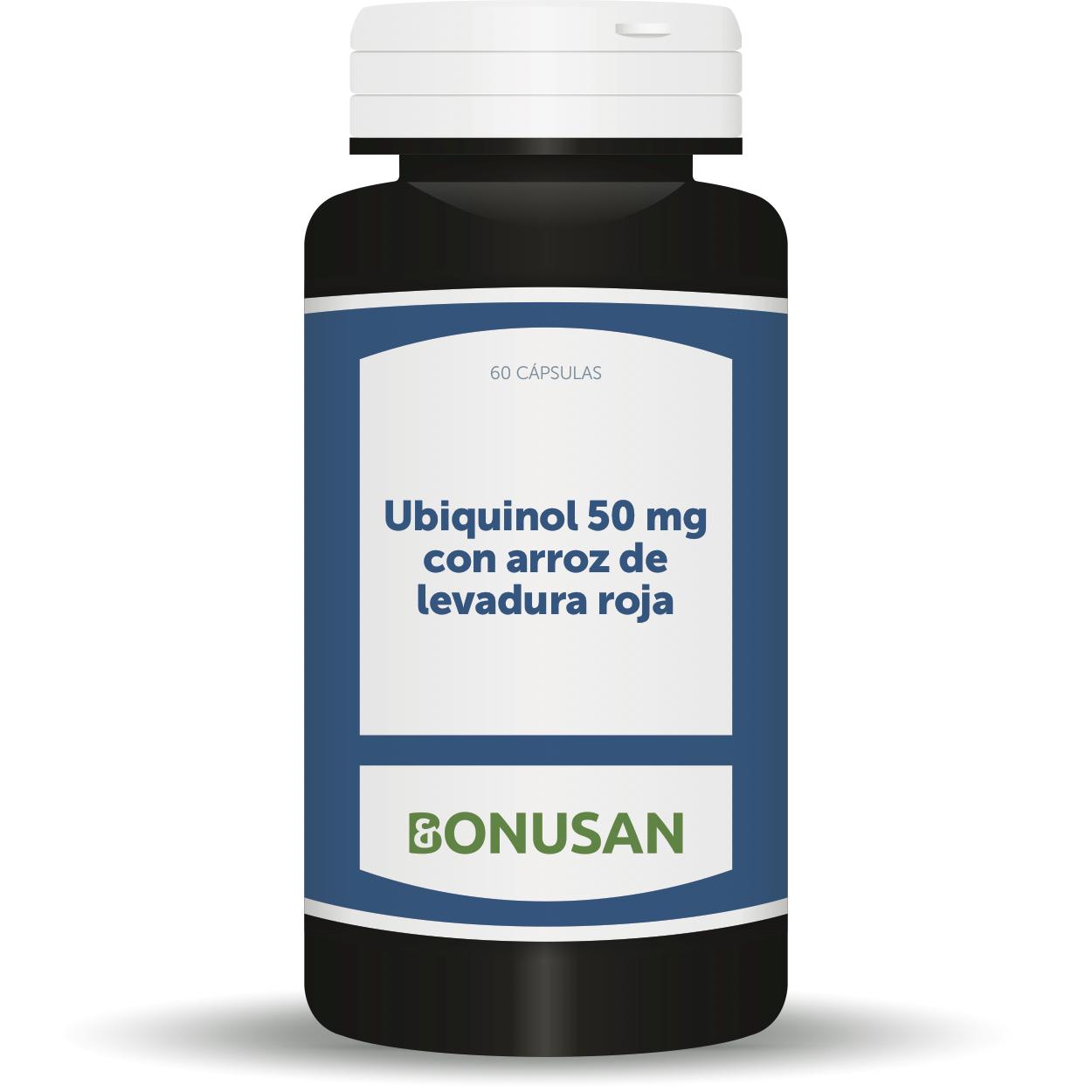 Ubiquinol 50 Mg Arroz De Levadura Roja Bonusan