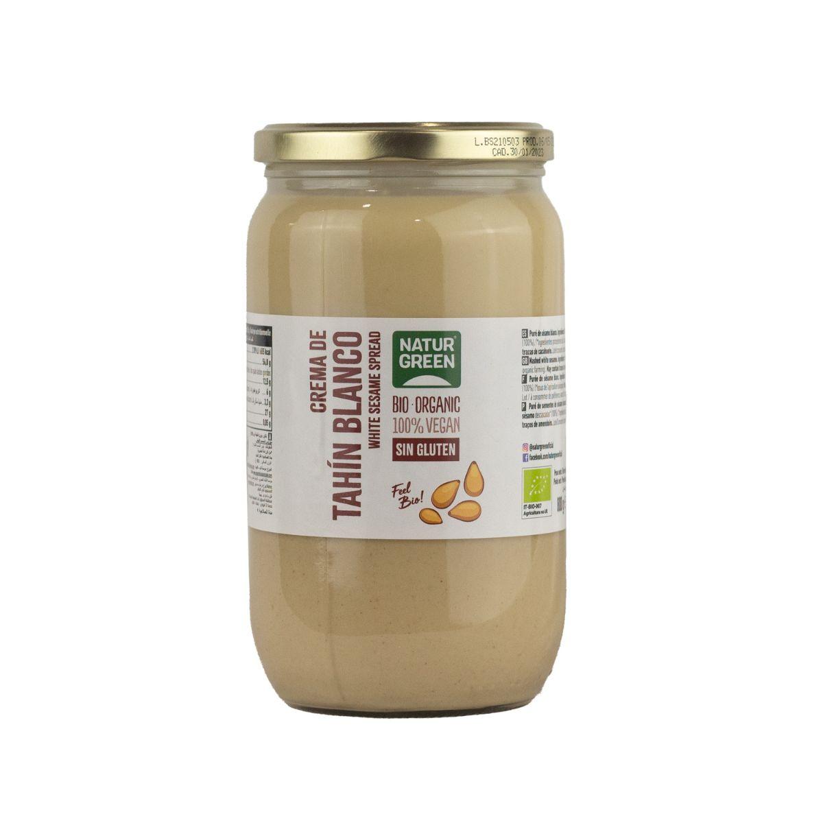 Crema de Tahin Blanco sin gluten Naturgreen