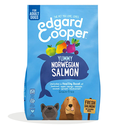 Pienso para perros Salmón Noruego Edgard & Cooper 1 Kg